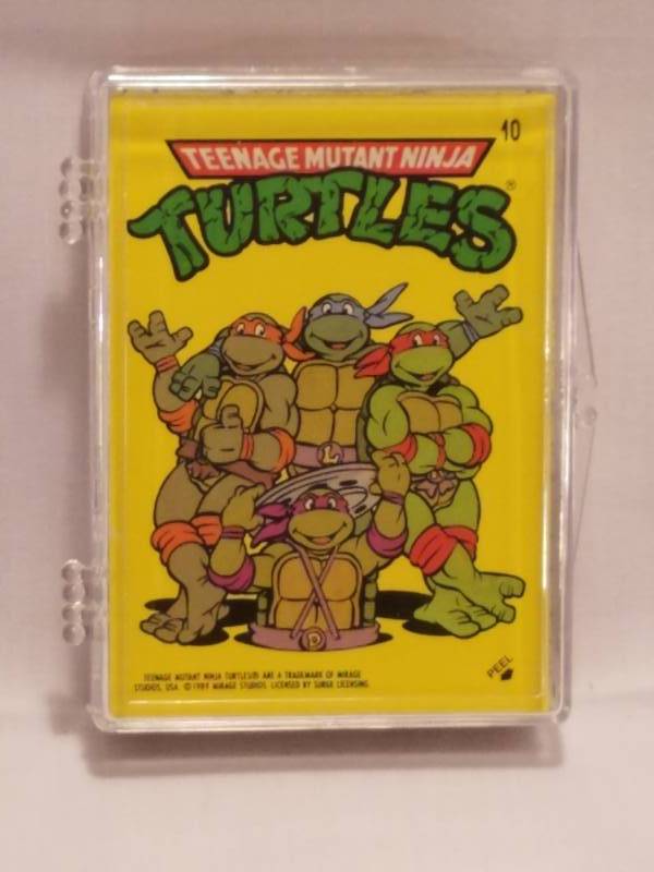 TEENAGE MUTANT NINJA TURTLES TRADING CARDS