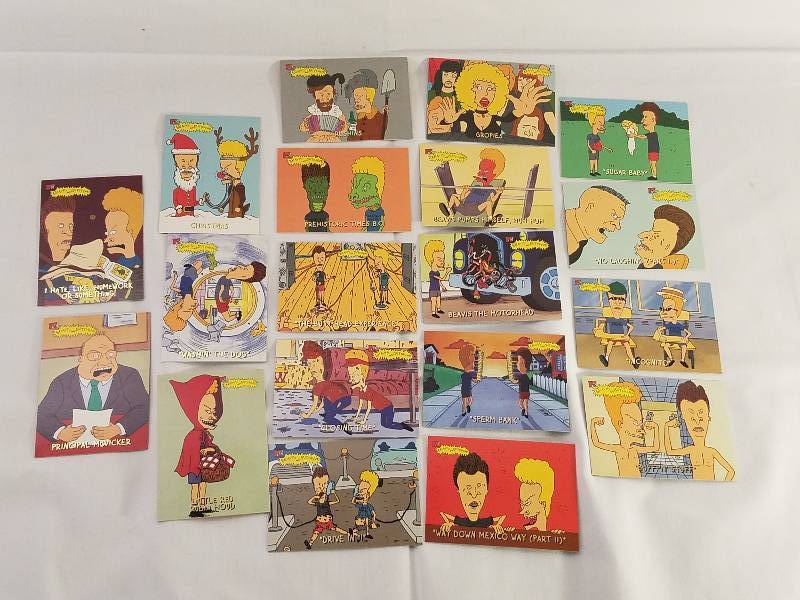 BEAVIS AND BUTTHEAD TRADING CARDS