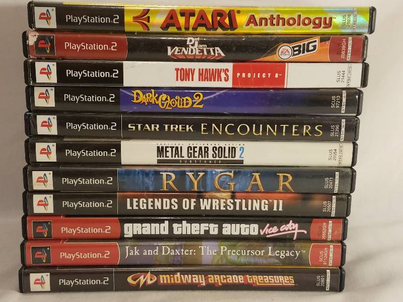 PLAYSTATION 2 GAMES