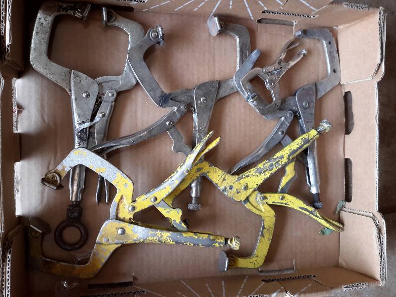 lot 73 image: Lot of Various Vice Grips