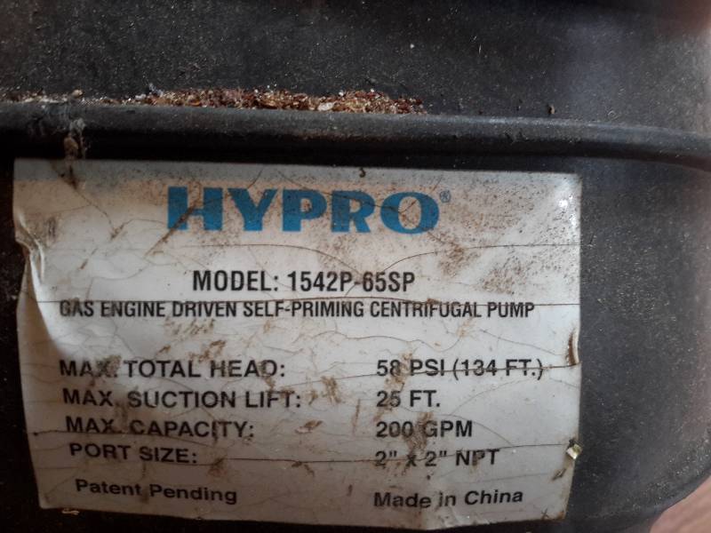 lot 140 image: Hypro Engine