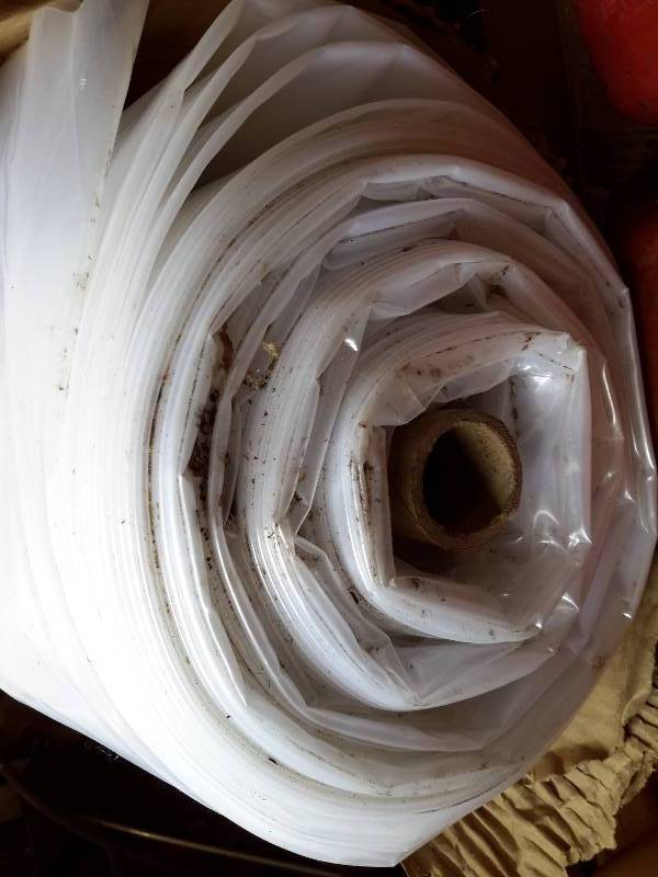 lot 108 image: Large Spool of Plastic Sheet