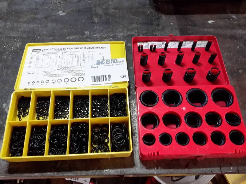 lot 129 image: O-Ring Kit, Lots of Sizes