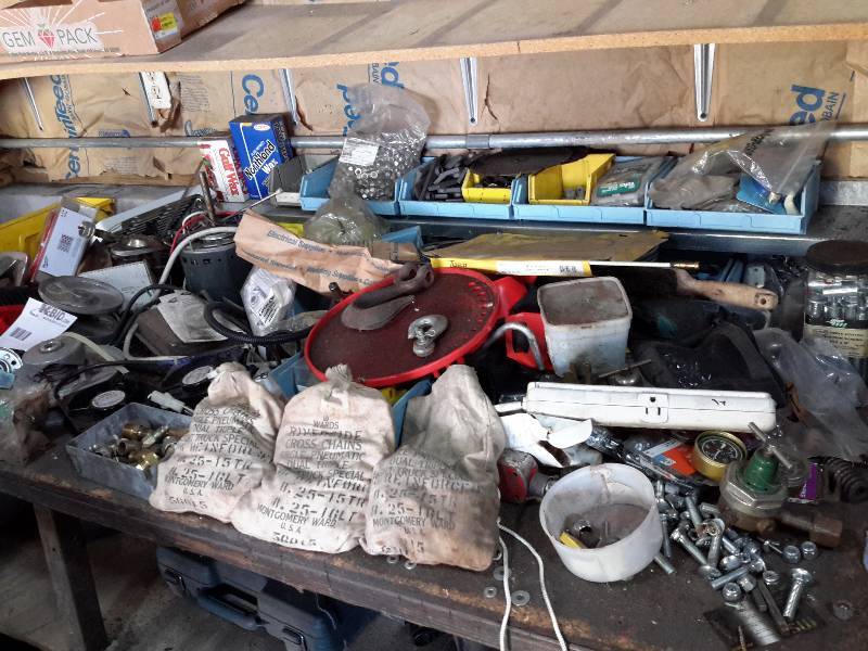 lot 53 image: Lot of Various Hardware, Motors and Much More (See Close-Ups)