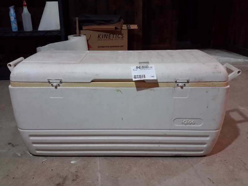 lot 142 image: Igloo Cooler with Top Flap