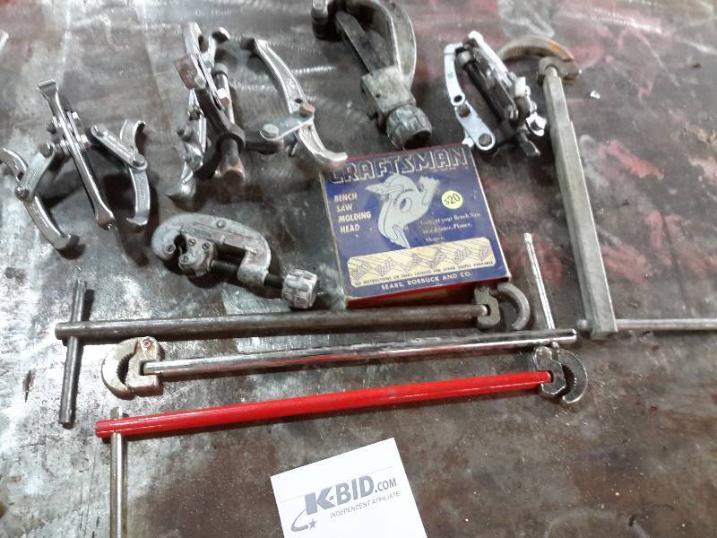 lot 152 image: Lot of Miscellaneous Tools, See Close Ups for Details
