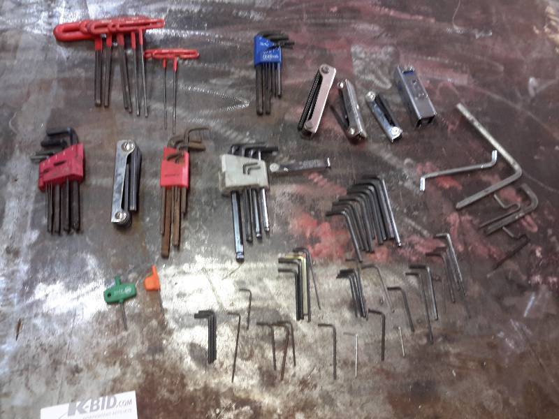 lot 159 image: Lot of Allen Wrenches