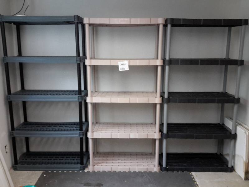 lot 145 image: 3 Rubermade Shelving Units