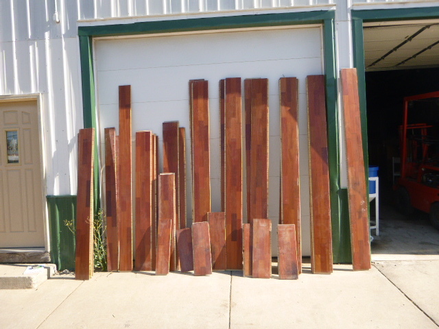 lot 1 image: Cherry Hard Wood Flooring