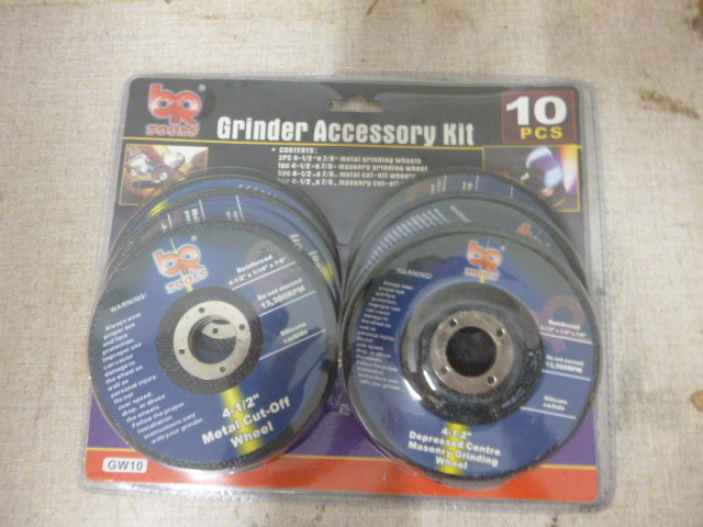 lot 36 image: NEW BR Tools Grinder Accessory Kit