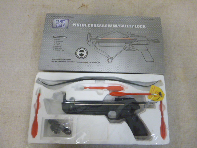 lot 41 image: NEW Camco Tools Pistol Crossbow