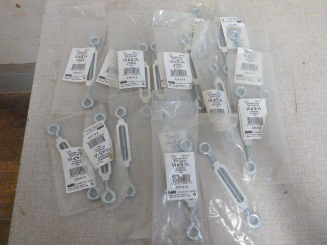 lot 57 image: 16 NEW Turnbuckles