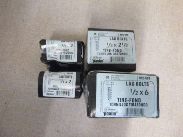 lot 69 image: New Paulin Lag Bolts
