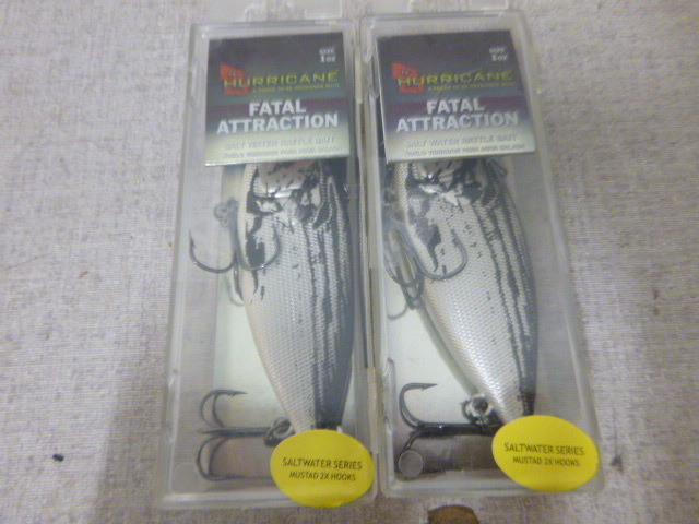 lot 85 image: 2 NEW Hurricane Fatal Attraction Lure