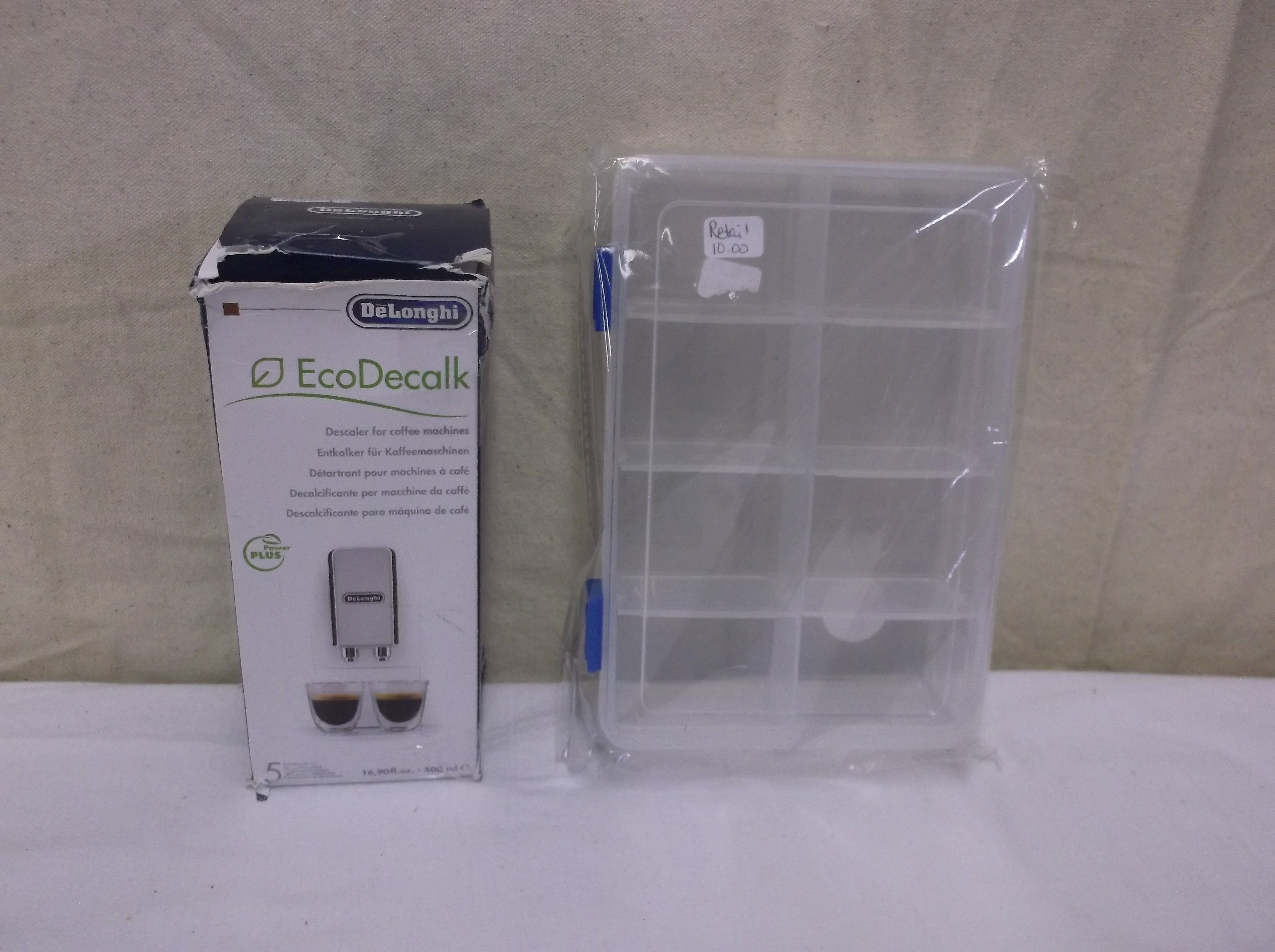 DESCALER & STORAGE CONTAINER