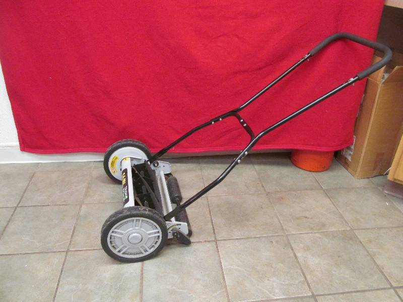lot 94 image: Task Force 16 Reel Mower - Works Great