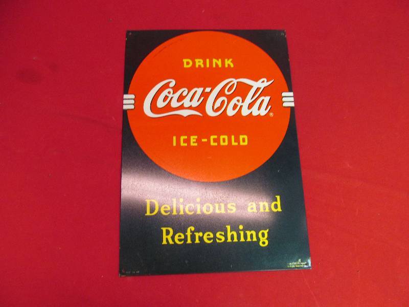 lot 146 image: coca cola sign