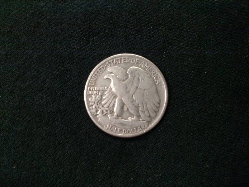 1945 Walking Liberty Silver Half Do...