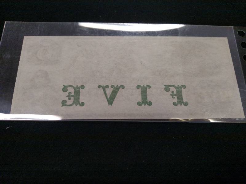1800s Uncirculated Five Dollars Th...