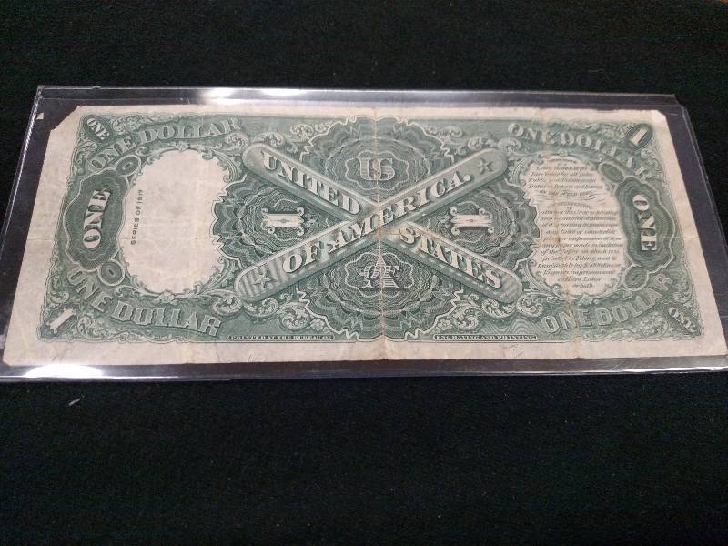 1917 Sawhorse One Dollar Legal Tend...