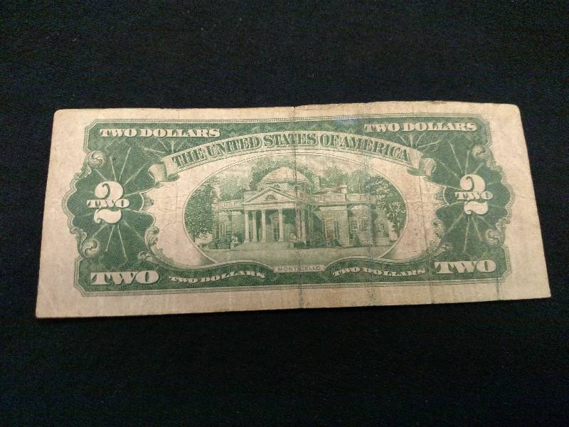 1928 C Two Dollars Red Seal Note...
