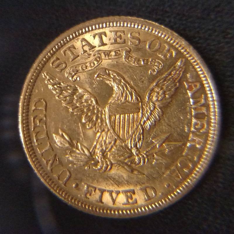 1907 Five Dollar Liberty Head Gold ...