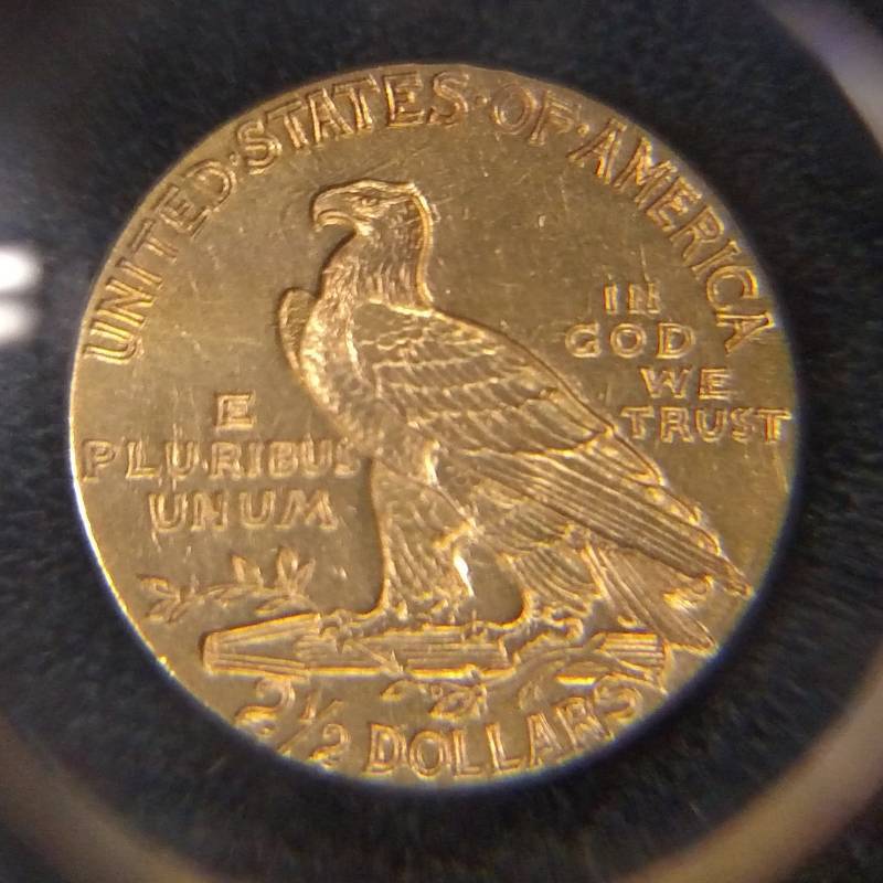 1912 Two and One Half Dollar Indian...
