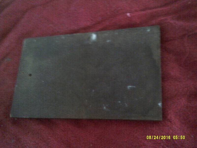 lot 5 image: VINTAGE WOOD OCCUPANT SIGN