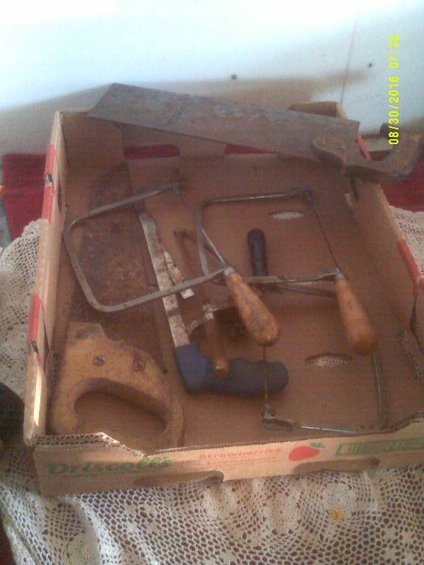 lot 48 image: HAND SAWS