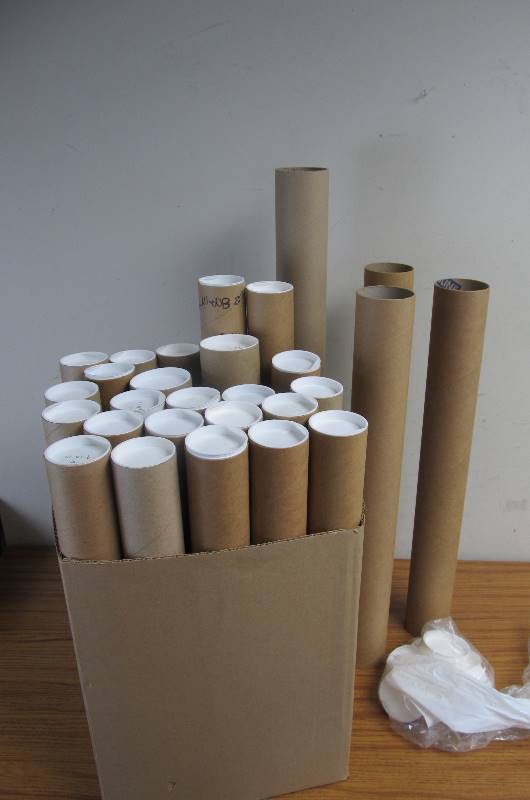 lot 60 image: Lot of approx 30 Shipping Tubes