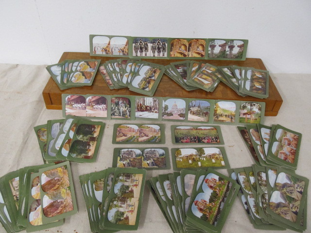 lot 48 image: Huge Lot of Antique Stereoview Cards