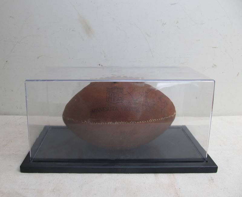 lot 142 image: Vintage 1960s MN Vikings Football