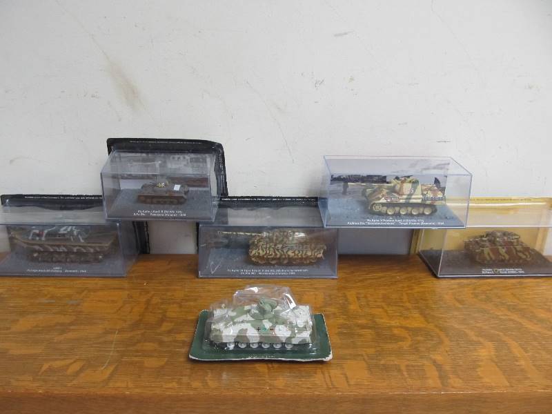 lot 156 image: Lot of Diecast WW2 German Vehicles
