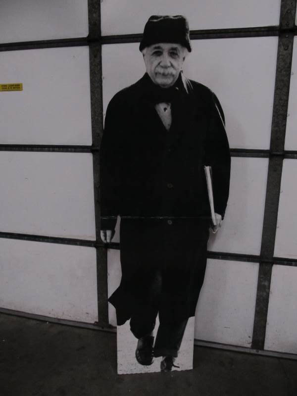 lot 56 image: 2 Life-size Display Standees SPOCK & EINSTEIN