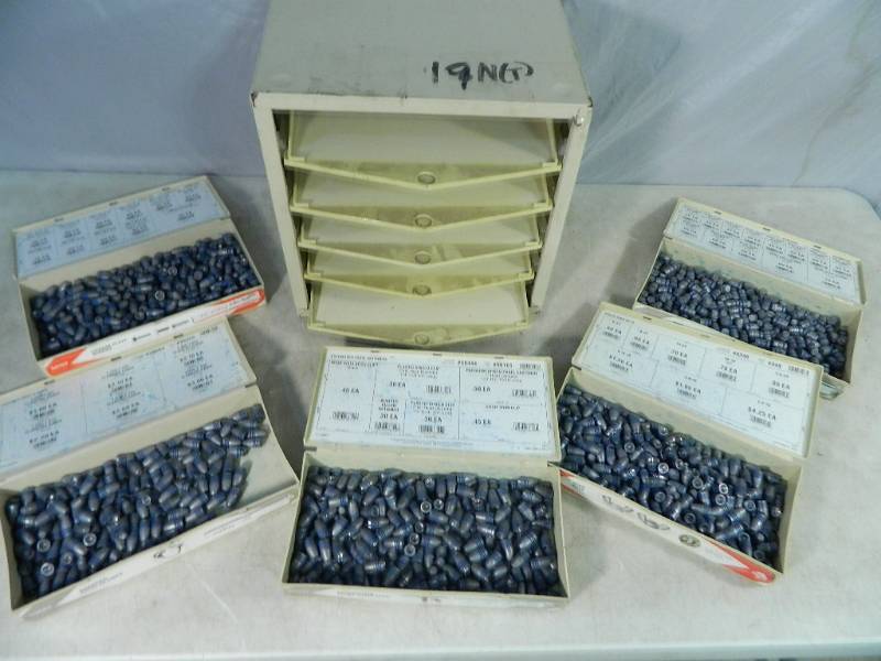 lot 71 image: Organizer Full of Lead Bullets