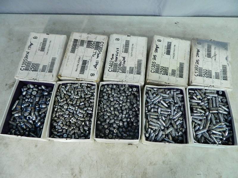 lot 77 image: 5 Boxes of Custom Lead Bullets