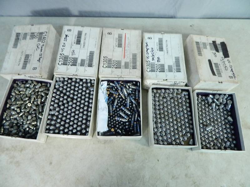 lot 78 image: 5 Boxes of Custom Lead Bullets