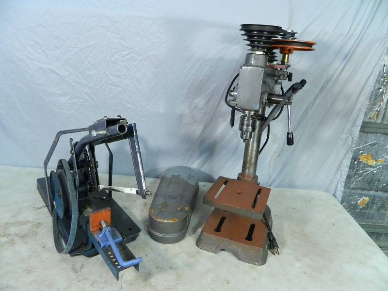 lot 118 image: Drill Press, Saw