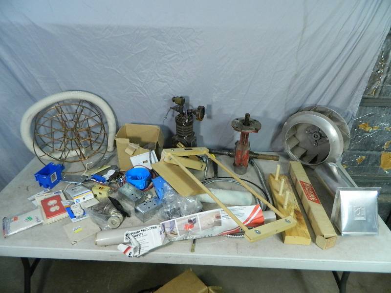 lot 120 image: Electrical, Tractor Part, Dryer Vent, Etc