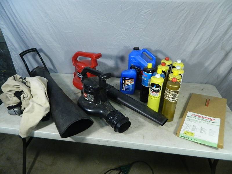 lot 134 image: Mapp Gas, Electric Blowers, Gaskets and More
