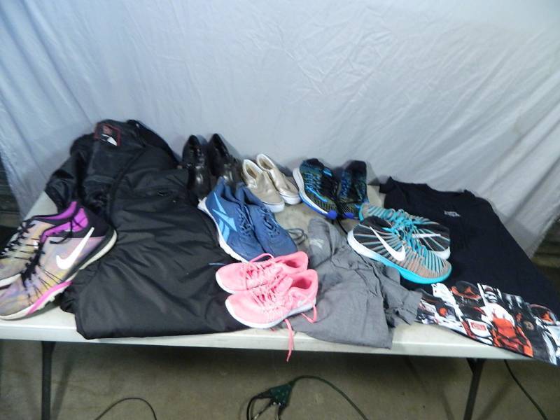 lot 163 image: Name Brand Shoes and Clothing