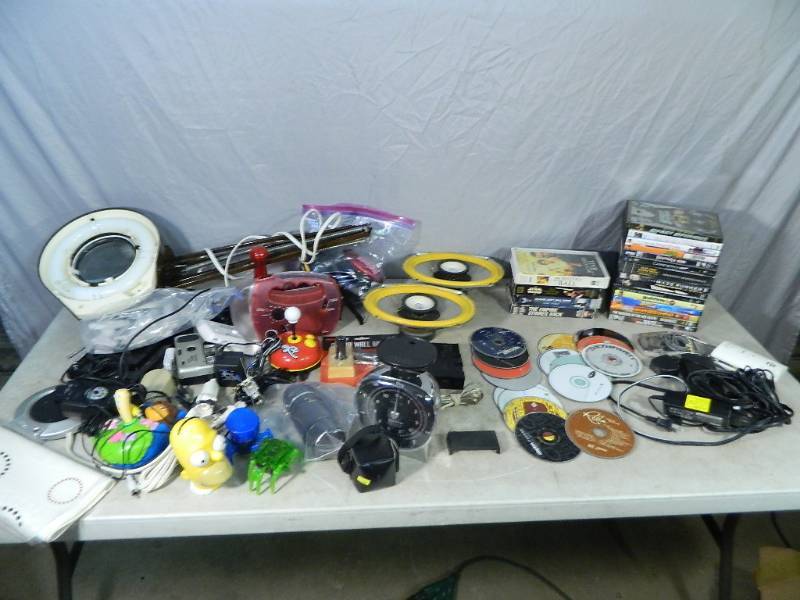 lot 172 image: DVDs Assorted Electronics