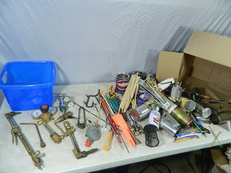 lot 200 image: Torches, Shop Supplies, Etc