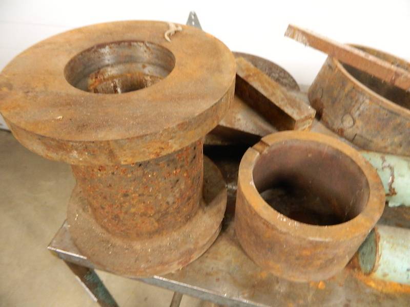 lot 81A image: Thick Steel Plate, Bar, Machining Stock, Etc
