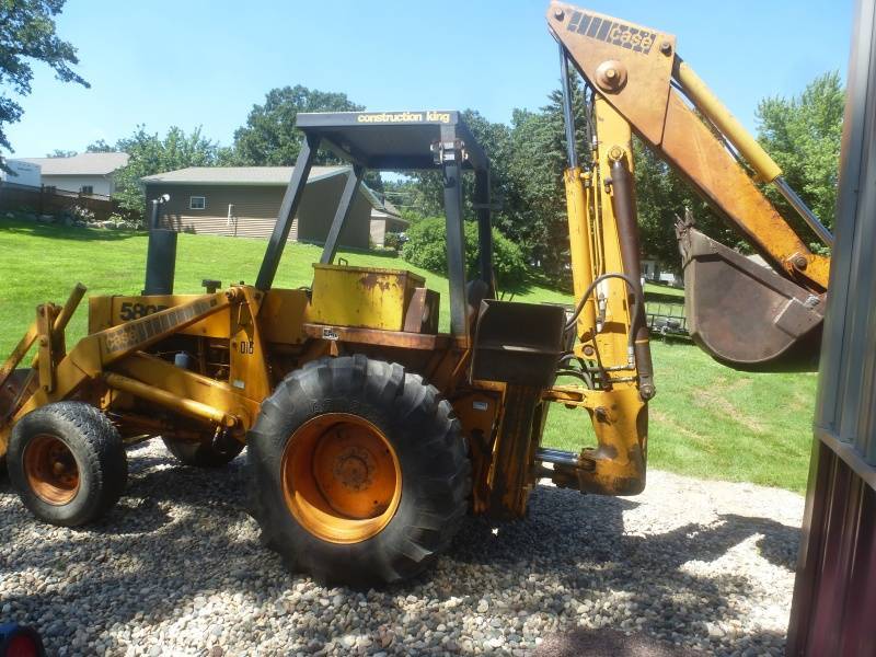 Case Backhoe Tractor