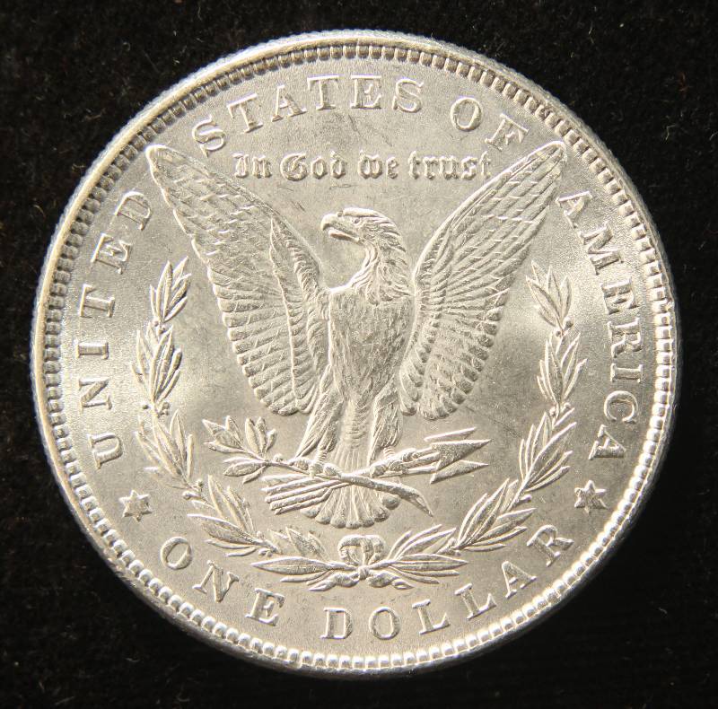 1885 MORGAN SILVER DOLLAR BU-UNC