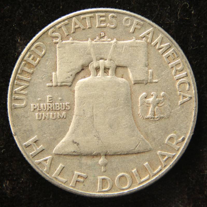 1953-D FRANKLIN HALF DOLLAR