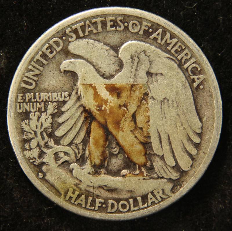 1935-D WALKING LIBERTY HALF DOLLAR