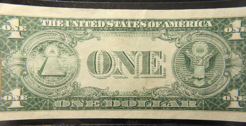 1935-F US ONE DOLLAR SILVER CERTIFICATE STAR NOTE