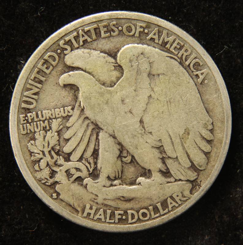 1935-S WALKING LIBERTY HALF DOLLAR